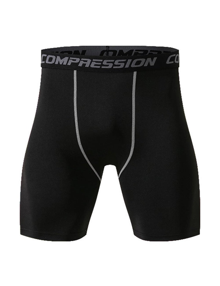 Zehui Pantalones cortos deportivos, ajustados de la aptitud de los deportes de los hombres Pantalones de camuflaje de la formación transpirable de secado rápido de la aptitud