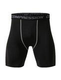 Zehui Pantalones cortos deportivos, ajustados de la aptitud de los deportes de los hombres Pantalones de camuflaje de la formación transpirable de secado rápido de la aptitud