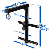 Yes4All montaje en pared bolsa pesada perchero para bolsa pesada cadena (opcional)