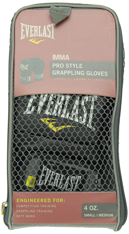 EVERLAST Pro Style - Guantes de Agarre para Artes Marciales Mixtas