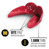 SISU Boca 1.6 nextgen Mouthguard, One Guardias Talla de Adulto